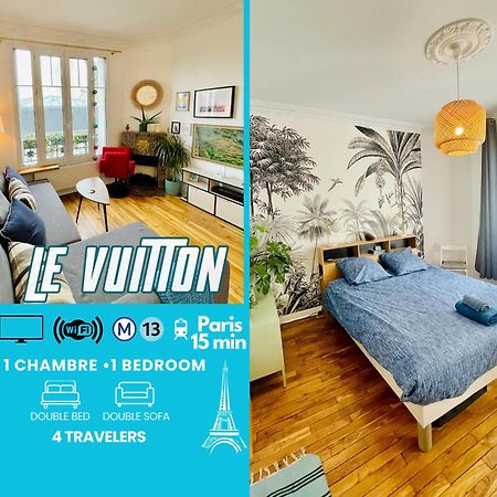 Le Vuitton Asnieres - 2 Pieces A 15 Min De Paris Apartment Exterior photo